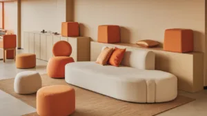 Transformez votre bureau en havre ocre avec une palette terreuse sereine