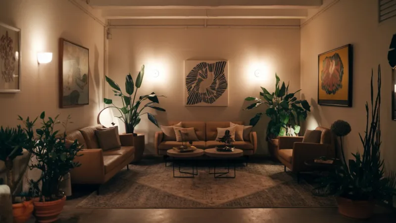 Éclairage tamisé : luminaires doux pour des soirées cocooning