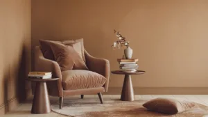Caramel doux : intégrez cette teinte pour un coin lecture réconfortant