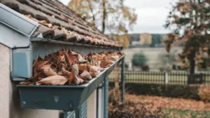Gouttière bouchée : comment la nettoyer facilement et l&rsquo;éviter pour garder votre maison nickel ?