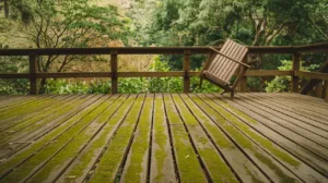 Moisissures et Humidité en Automne : Nettoyez Votre Terrasse pour des Soirées Cosy