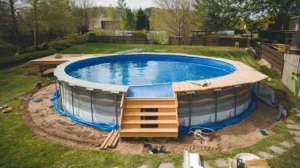 aménagement abord piscine hors sol