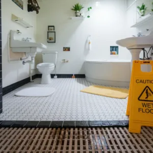 Comment éviter que le carrelage de salle de bain ne devienne glissant ?