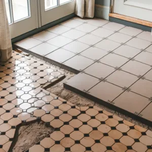Est-il possible de poser du carrelage sur un ancien revêtement sans le retirer ?