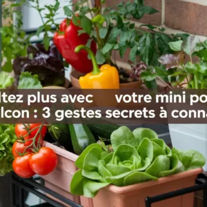 Récoltez plus avec votre mini potager de balcon : 3 gestes secrets à connaître !