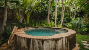 Plunge pool : la solution idéale pour petits jardins sans permis