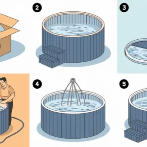 Mise en route et mise en eau de votre spa en 5 étapes