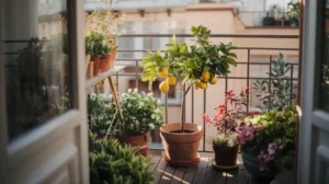 Transformez votre balcon en espace vert avec ces petits arbres