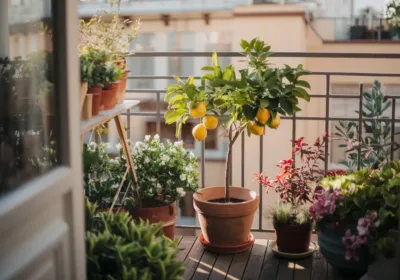 Transformez votre balcon en espace vert avec ces petits arbres