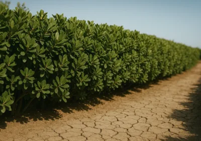Les 3 meilleurs arbustes pour une haie de jardin résistante aux sécheresses extrêmes