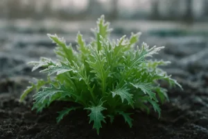 Prolongez votre potager avec ce légume-feuille japonais anti-gel